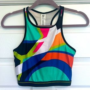 Fabletics Bra/Crop Top Multi Color size S